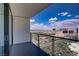 Balcony view overlooking the Las Vegas skyline on a sunny day with beautiful clouds at 4381 W Flamingo Rd # 27308, Las Vegas, NV 89103