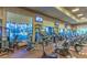 Well-equipped fitness center with modern exercise equipment and large windows at 4564 Bersaglio St, Las Vegas, NV 89135