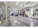 Spacious and clean three car garage with storage and work area at 5416 Alabaster Ct, Las Vegas, NV 89149
