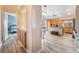 Bright kitchen featuring wood cabinets, granite countertops, and stainless steel appliances, perfect for cooking and entertaining at 5532 Sentinel Bridge St, Las Vegas, NV 89130