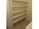Walk-in storage room with built-in shelving at 600 Sarajane Ln, Las Vegas, NV 89107