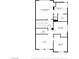 Layout diagram of the home's second floor at 6407 Wild Strawberry Ln, Las Vegas, NV 89142