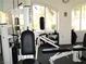 Well-equipped gym with modern weight machines and ample space for exercise at 6480 Annie Oakley Dr # 111, Las Vegas, NV 89120