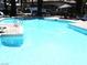 Community pool offering an inviting space for swimming and relaxation at 6480 Annie Oakley Dr # 111, Las Vegas, NV 89120