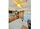 Cozy bedroom featuring wood built-ins, carpeted floors, and a ceiling fan at 7200 Alta Dr, Las Vegas, NV 89145