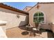 Outdoor patio area with seating, ideal for relaxing and enjoying the tranquil surroundings at 8180 Loma Del Ray St, Las Vegas, NV 89131