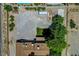 Aerial view showcasing a spacious lot with potential for development and beautiful landscaping at 8970 W Lone Mountain Rd, Las Vegas, NV 89129