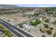 Expansive aerial of the home's setting in the surrounding community at 8970 W Lone Mountain Rd, Las Vegas, NV 89129