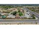 Expansive aerial view of the property, highlighting its large lot size, proximity to amenities, and surroundings at 8970 W Lone Mountain Rd, Las Vegas, NV 89129