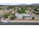 Aerial view highlighting the property's expansive lot size and proximity to amenities at 8970 W Lone Mountain Rd, Las Vegas, NV 89129