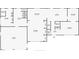 Detailed floor plan showcasing the layout of the first floor, including rooms and dimensions at 8970 W Lone Mountain Rd, Las Vegas, NV 89129