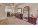 Living area features a large mirror and a window for lots of natural light at 8970 W Lone Mountain Rd, Las Vegas, NV 89129