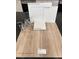 Various interior design samples with upgraded cabinets, quartz countertop, and luxury vinyl plank flooring at 9997 River Corral St, Las Vegas, NV 89166