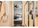 En-suite bathroom with a shower, tile floors and access to the main bedroom at 10798 Muscari Way, Las Vegas, NV 89141