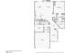 Detailed floor plan showcasing the layout and dimensions of the home's living spaces at 3029 Paseo Hills Way, Henderson, NV 89052