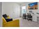 Bright office space with built-in desk and ample lighting for a productive work environment at 4698 Lucky Jade Ave, Las Vegas, NV 89141