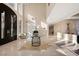 Grand foyer with marble floors, high ceilings, and elegant decor at 5020 Spanish Heights Dr, Las Vegas, NV 89148