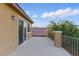 This home has a spacious balcony and sliding glass doors that provide abundant natural light at 5144 Poem Ct, North Las Vegas, NV 89081