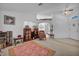 Inviting living room with bright walls and comfortable seating arrangements at 520 Stonehurst Dr, North Las Vegas, NV 89031