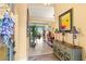 Inviting entryway with a tiled floor and attractive decor sets a welcoming tone for the home at 5940 Vizzi Ct, Las Vegas, NV 89131
