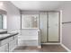 Bathroom features include tile floors, soaking tub, and glass-enclosed shower at 94 Fantasia Ln, Henderson, NV 89074