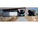 Modern home with xeriscaping and stone walkway leading to the front entrance at 12 Chisel Crest Ct, Henderson, NV 89012