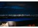 Infinity pool offers breathtaking nighttime views of the glittering Las Vegas cityscape at 12 Chisel Crest Ct, Henderson, NV 89012
