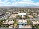 Aerial view of the property showcasing the surrounding neighborhood and points of interest at 2209 Purple Majesty Ct, Las Vegas, NV 89117