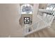 Bright entryway showcasing a staircase, chandelier, and grand window view at 2209 Purple Majesty Ct, Las Vegas, NV 89117