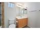 Bathroom with vanity, toilet, and shower at 4176 Skywalker Ave, Las Vegas, NV 89120