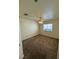 Cozy bedroom with ceiling fan and natural light, providing a comfortable space for relaxation and restful sleep at 4176 Skywalker Ave, Las Vegas, NV 89120