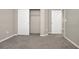 Bedroom with closet, neutral walls, and carpeted floors at 10976 Bluebell Basin Rd, Las Vegas, NV 89179