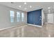 Cozy room featuring recessed lighting, and a contemporary accent wall at 11228 Burning River St, Las Vegas, NV 89183