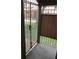 Enclosed patio with security gate and exterior views at 461 N Lamb Blvd # H, Las Vegas, NV 89110