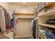 Walk-in closet with ample storage space and organization options at 7800 Four Seasons Dr, Las Vegas, NV 89129