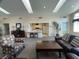 Resident clubhouse has a lounge area, kitchenette, and comfortable seating at 855 N Stephanie St # 112, Henderson, NV 89014