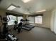 Community gym features treadmills, exercise bike, and fitness equipment at 855 N Stephanie St # 112, Henderson, NV 89014