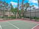 Outdoor community basketball court, perfect for recreation and staying active, surrounded by lush trees at 2001 Quarry Ridge St # 207, Las Vegas, NV 89117