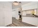 Modern kitchen with granite countertops and stainless steel appliances at 3425 Trilogy Dr, Las Vegas, NV 89108