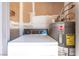 Image shows the laundry area including a washing machine and water heater at 3508 Rio Robles Dr # A, North Las Vegas, NV 89030