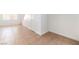 Neutral tile extends into the living space near the staircase and a set of double doors at 3508 Rio Robles Dr # A, North Las Vegas, NV 89030