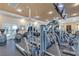 Community fitness center featuring modern exercise equipment and natural lighting at 10412 Deer Heights St, Las Vegas, NV 89178