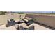 Rooftop patio offers great views and a comfortable seating arrangement for relaxation at 10412 Deer Heights St, Las Vegas, NV 89178