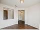 Living room featuring wood floors at 10505 Jeremy Ridge Ave, Las Vegas, NV 89144