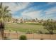 Scenic view of the golf course and surrounding neighborhood from the property at 11534 Glowing Sunset Ln, Las Vegas, NV 89135