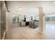 Bright eat-in kitchen with an island and stainless steel appliances at 11534 Glowing Sunset Ln, Las Vegas, NV 89135