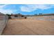 Backyard with fence and block wall, is a blank canvas for endless possibilities at 1189 Blankenship Ave, Las Vegas, NV 89106