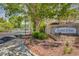 Serene community entrance with verdant landscaping, creating an inviting first impression at 1531 Evening Spirit Ave, Las Vegas, NV 89183