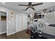 Charming bedroom featuring hardwood floors and closet with sliding doors at 2111 River City Dr, Laughlin, NV 89029