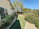 Astro turf runs alongside the home at 2558 Grandville Ave, Henderson, NV 89052